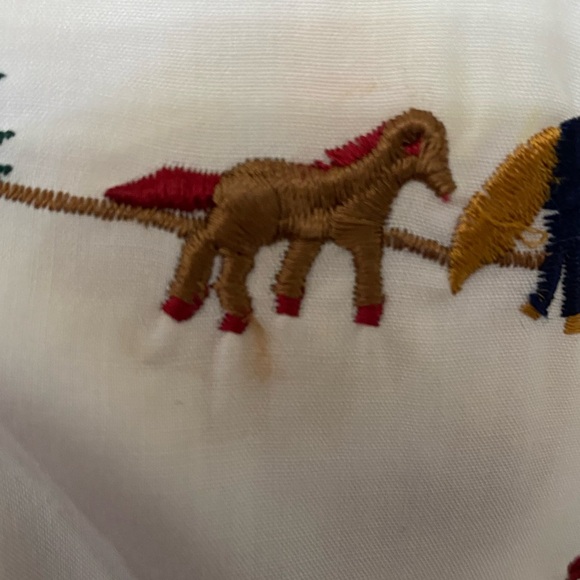 Vtg Women’s Sz 10 Western Style Long Sleeve Button Up Shirt Embroidered Front - Picture 11 of 11